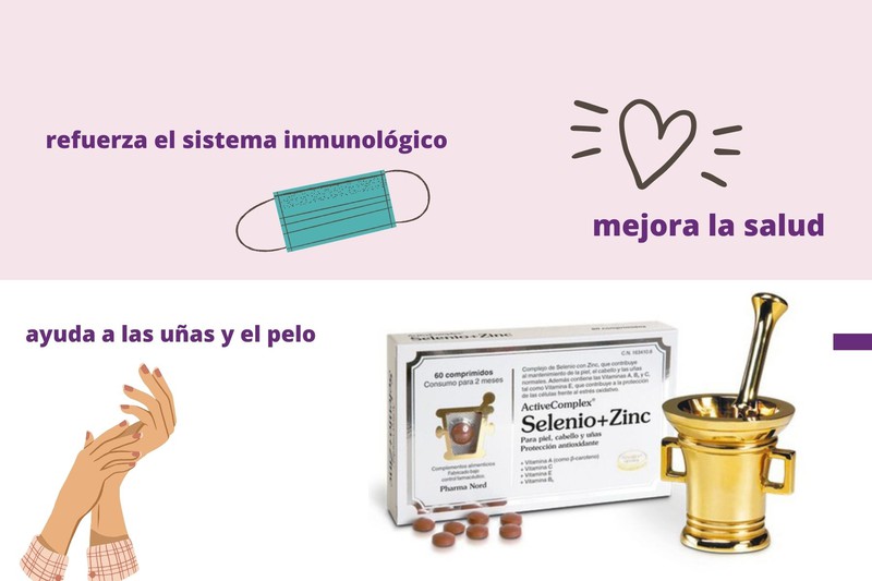 SELENIO+ZINC, gana en salud