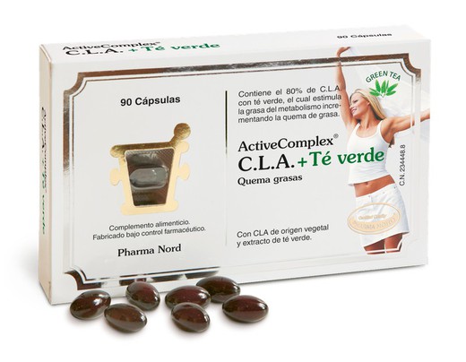 Pharma Nord CLA+Té Verde 90 cápsulas. Active complex. En stock