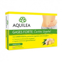 Aquilea Gasos Forte Carbó Vegetal 60 càpsules