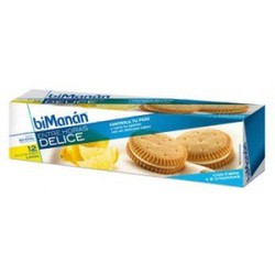 Bimanán Snack Entre Horas Galletas Limón 12 Unidades