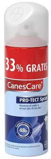 Spray pour les pieds CanesCare 150 ml + 50 ml. Contre la sueur et les mauvaises odeurs