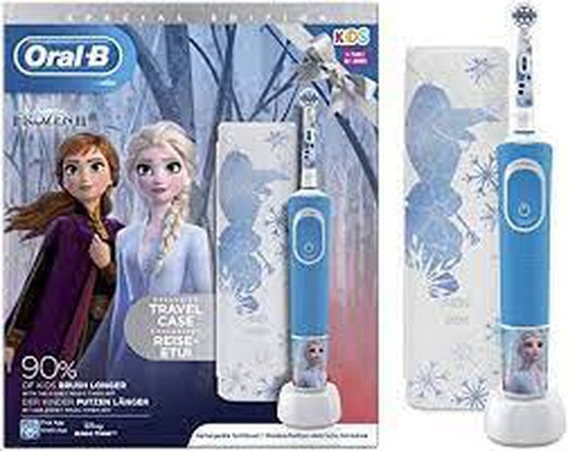 Cepillo Electrico Infantil Oral B PRO kids + 3 años Frozen Disney