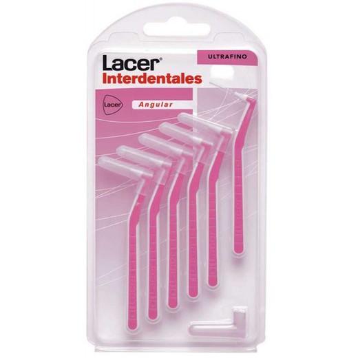 Raspall interdental Angular ultrafí Lacer 6 Unitats 0.45 mm