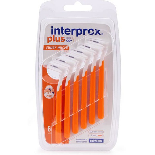 Cepillos Interproximales Interprox Plus Super Micro 0.7