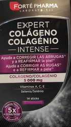 Colágeno Expert Intense  14 sticks. Forté Pharma