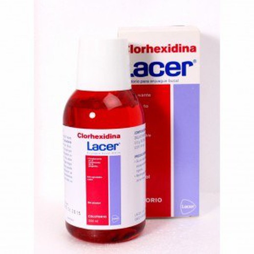 Colutorio De Clorhexidina 200ml Lacer