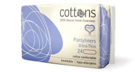 Cottons salvaslip normal 24 unitats