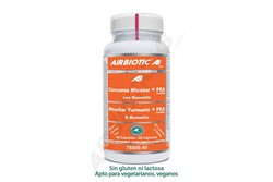 Curcuma micellaire + Complexe PEA au Boswellia 60 gélules. Aérobiotique. Nouveau. Convient aux végétariens et végétaliens