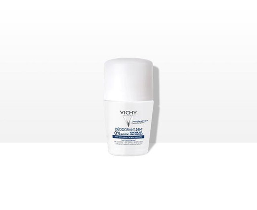 Desodorante Vichy roll on 24 h. sin sales de aluminio