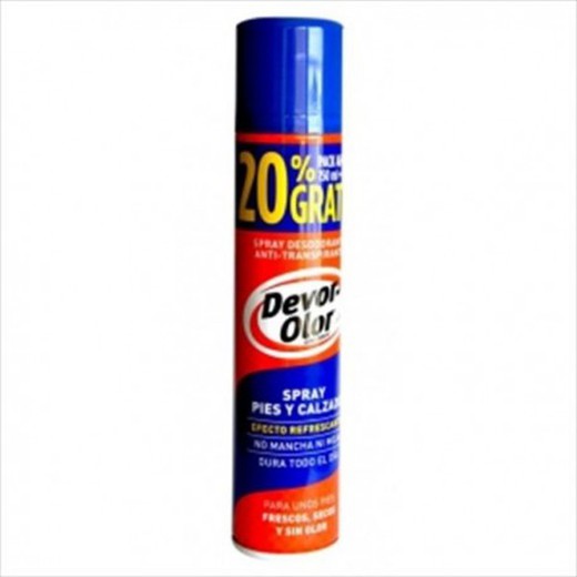 Devor-odor desodorante em spray para pés e calçados 180 ml (150 ml + 30 ml grátis)