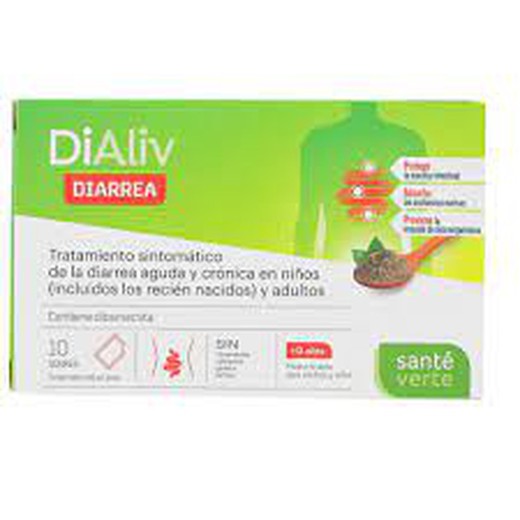Dialiv Diarrea 10 sobres con diosmectita
