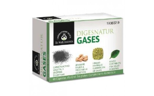 Gases Digesnatur 48 cápsulas