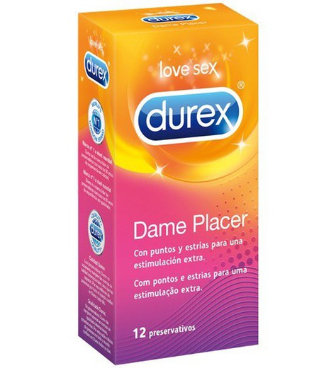 Preservativos Durex Dame Placer 12