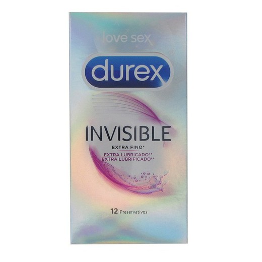 Durex Invisible Extra Fi Extra Lubricat