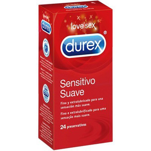 Preservativos Durex Sensíveis Macios 12