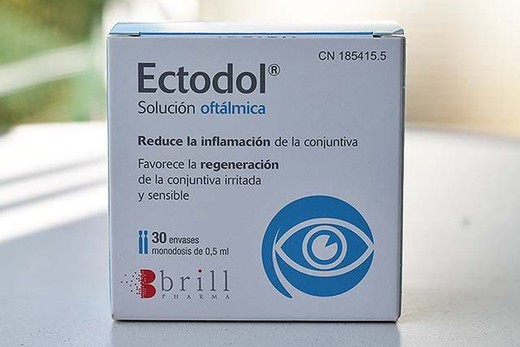 Ectodol solució oftàlmica 30 x 0,5 ml