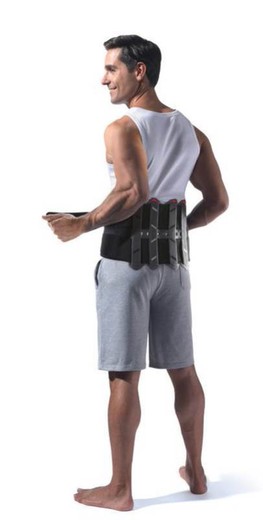 Faixa Lumbar Powerstrap Donjoy T.XL.Hèrnia discal.Ciàtica