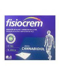 Fisiocrem Patch Canabidiol (CBD)+ arnica 8 adesivos