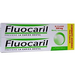 Creme dental Fluocaril Bi Fluoré 2x125ml economizando formato