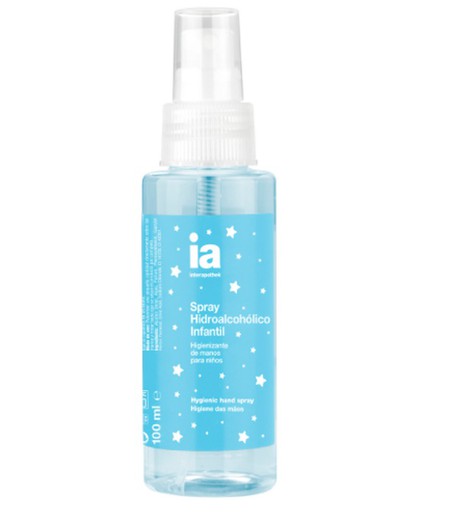 Spray hidroalcoólico infantil 100 ml de álcool 70% em spray Aroma de Colônia
