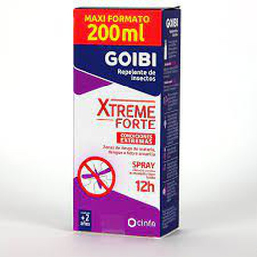Goibi xtrem forte Repelente Mosquitos spray nuevo formato 200 ml