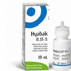 Hyabak collyre 10 ml.