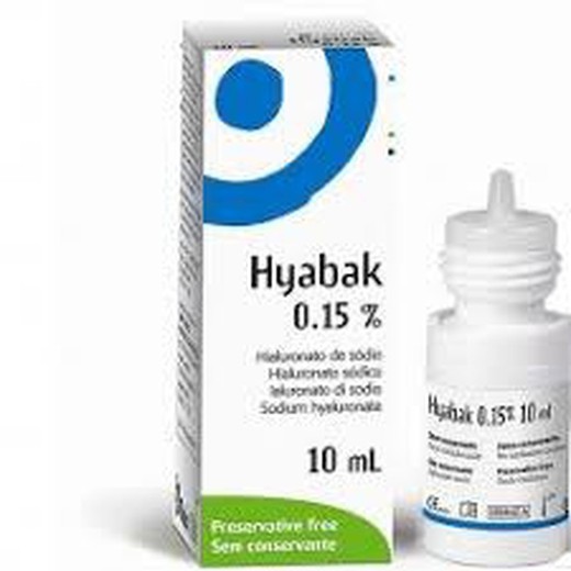 Hyabak gotas oculares 10 ml.