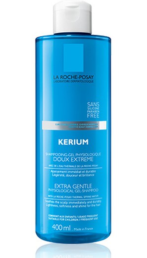 Kerium Xampú Gel Suavitat Extrema 400 ml La Roche Posay-esgotat-