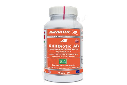 Airbiotic AB Krillbiotic 90 capsulas. En stock