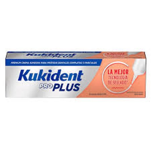 Kukident Pro Plus 40gr. Crema adhesiva para prótesis dentales