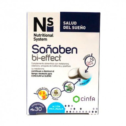 N+S somiaben bi-effect 30 comprimits