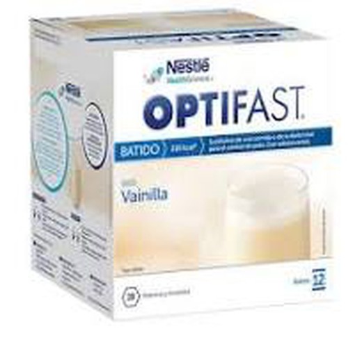 Optifast batido vainilla 12 sobres de 55 g