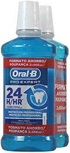 Oral B Pro- Expert  Colutorio formato ahorro 2 x 500 ml