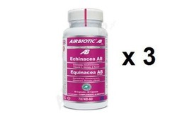 Pack 3 Airbiotic echinacea complex 60 cápsulas