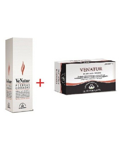 Pack Venatur Cápsulas y Gel Piernas Cansadas-AGOTADO-