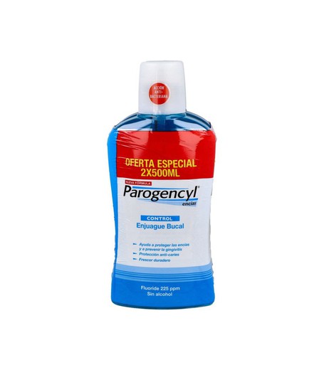 Parogencyl Encías  Control Colutorio Formato Ahorro  2 x 500 ml