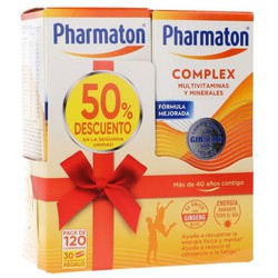 Pharmaton 120 comprimidos. Pack oferta limitada