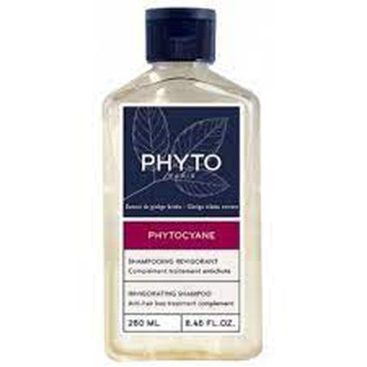 Phytocyane champú  250 ml anticaída femenina