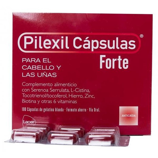 Pilexil Forte 100 Càpsules + 20% DE REGAL (100 + 20 càpsules de regal) -AGOTADO-