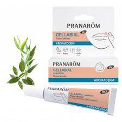 Pranarom Labiarom Lip Gel-pupes et boutons de fièvre spéciaux