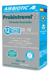 Probiotravel airbiotic 30 capsules (La meilleure sélection de probiotiques)
