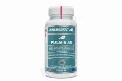PULM-6 AB (extraits concentrés de fenouil, de thym et de molène, de sureau noir, de bromélaïne et de vitamine C) -