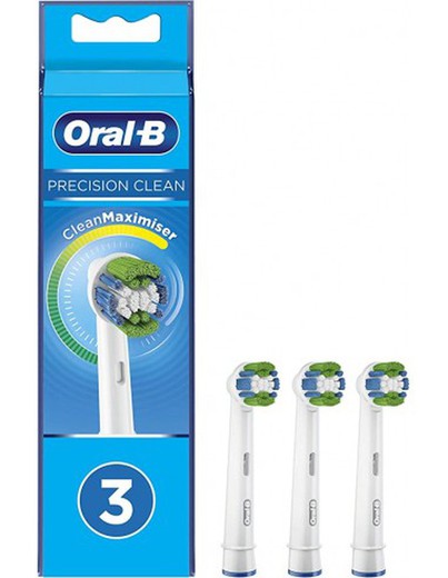Remplacement de brosse électrique Oral B Precision Clean 3 unités