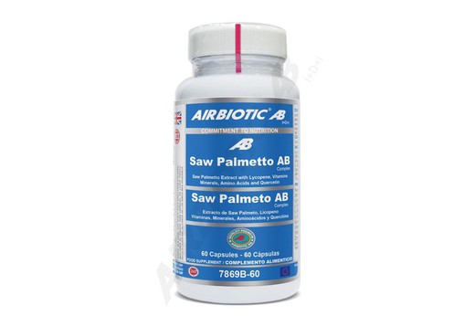 Saw palmetto Complex AB Airbiotic 60 càpsules.HBP, prostatitis. En estoc