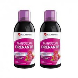 Turboslim drenante frambuesa 500 ml + 500 ml