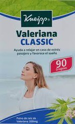 Valeriana Classic Kneipp 90 grageas.Formato ahorro