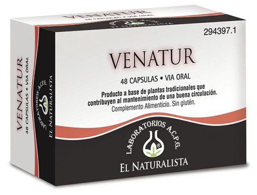 Venatur 48 Cápsulas El Naturalista