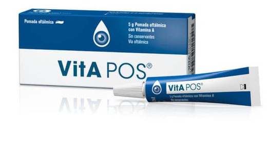 Vita-Pos 5g Pomada oftàlmica amb Vitamina A