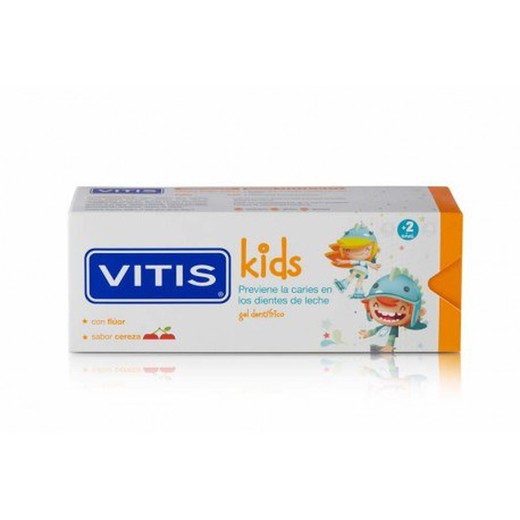 Gel dentifrice Vitis Kids