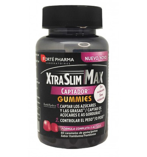 Xtra Slim Max Captador 60 gummies